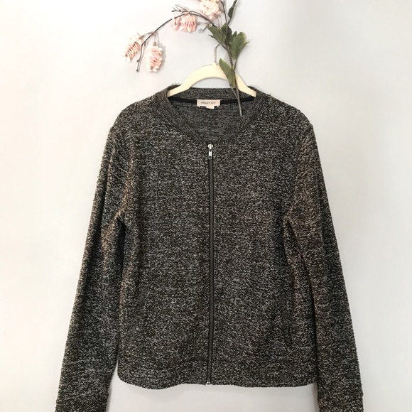 Black bomber sweater - Picture 2 of 9